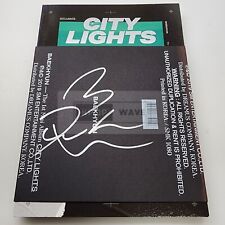 EXO BAEKHYUN [CITY LIGHTS] Autographed Signed Album Night Ver  00014D picture