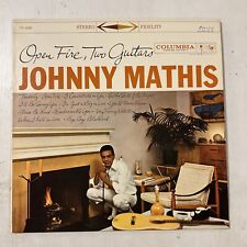 Johnny Mathis Open Fire Two Guitars Columbia 6eye LP CS 8056 EX/EX picture