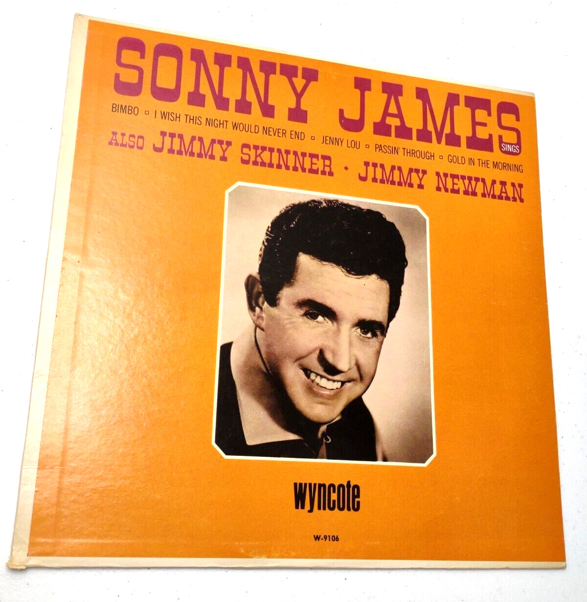 Vintage Vinyl Record Sonny James Jimmy Newman Country Folk Music