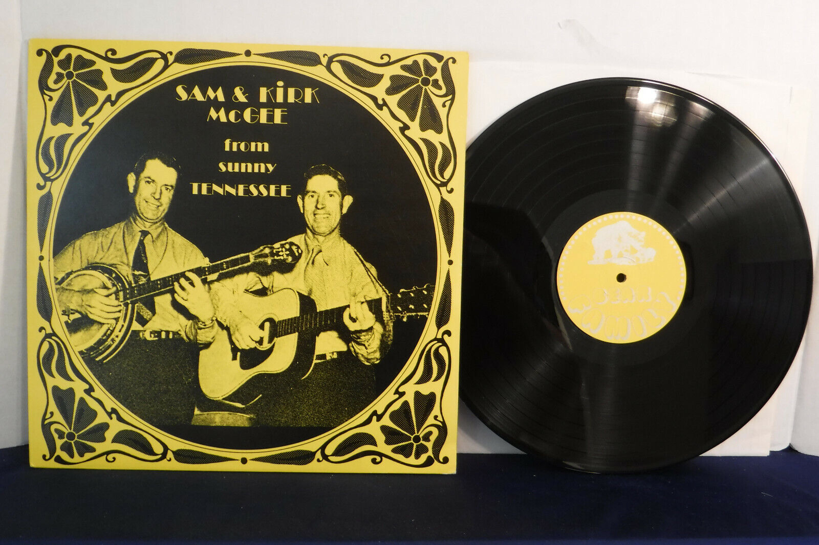 Sam & Kirk McGhee from Sunny Tennessee, Bear Family Records 15517, 1975, Insert