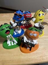 M & M’s Rock out The hamilton collection lot of (5) drums, bass, guitar, piano,  picture