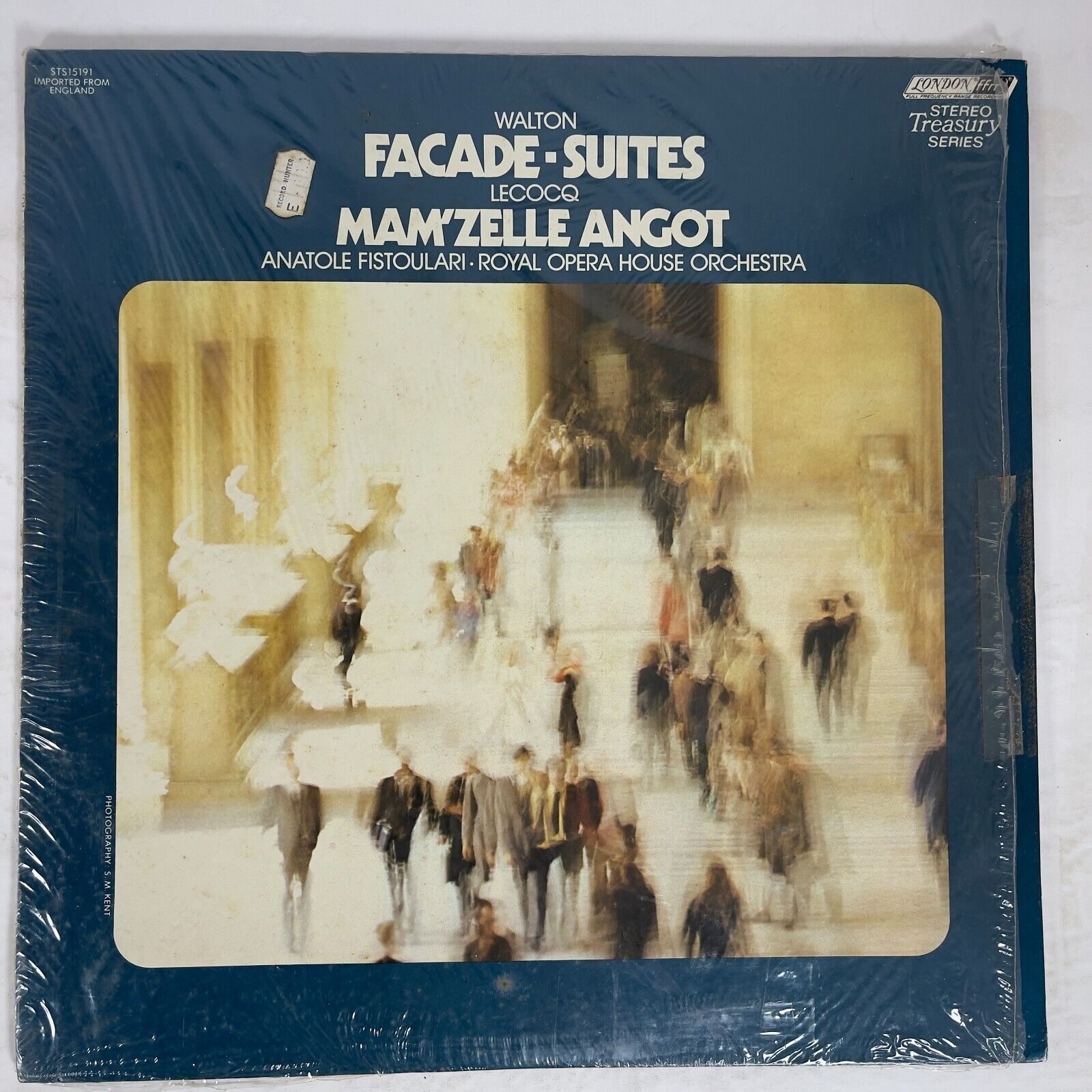 Sir William Walton - Façade / Mamzelle Angot Vinyl, LP 1975 London Records NM