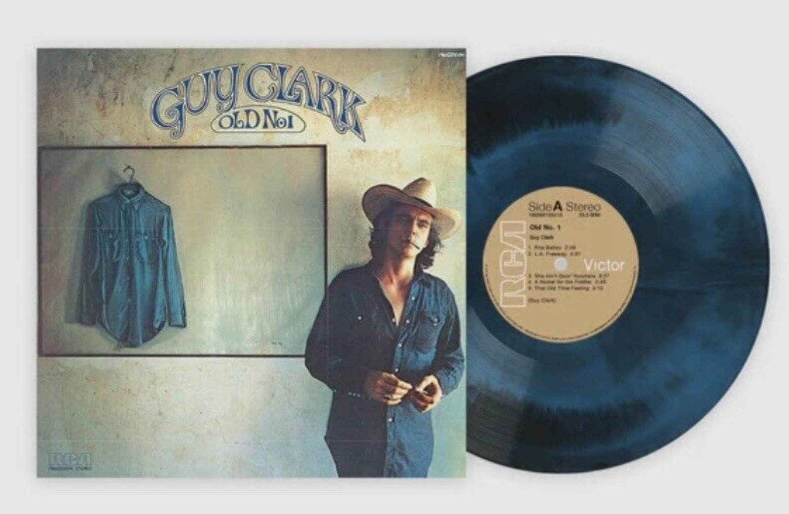 Guy Clark - Old No. 1 - Black And Blue Galaxy Exclusive Country - Ready to ship