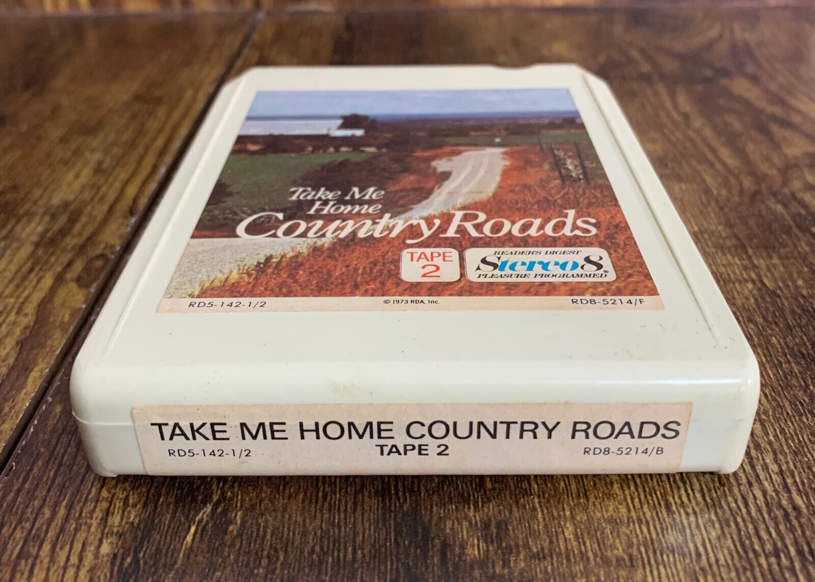 Vintage 8 Track - Take Me Home Country Roads Tape 2  - Untested