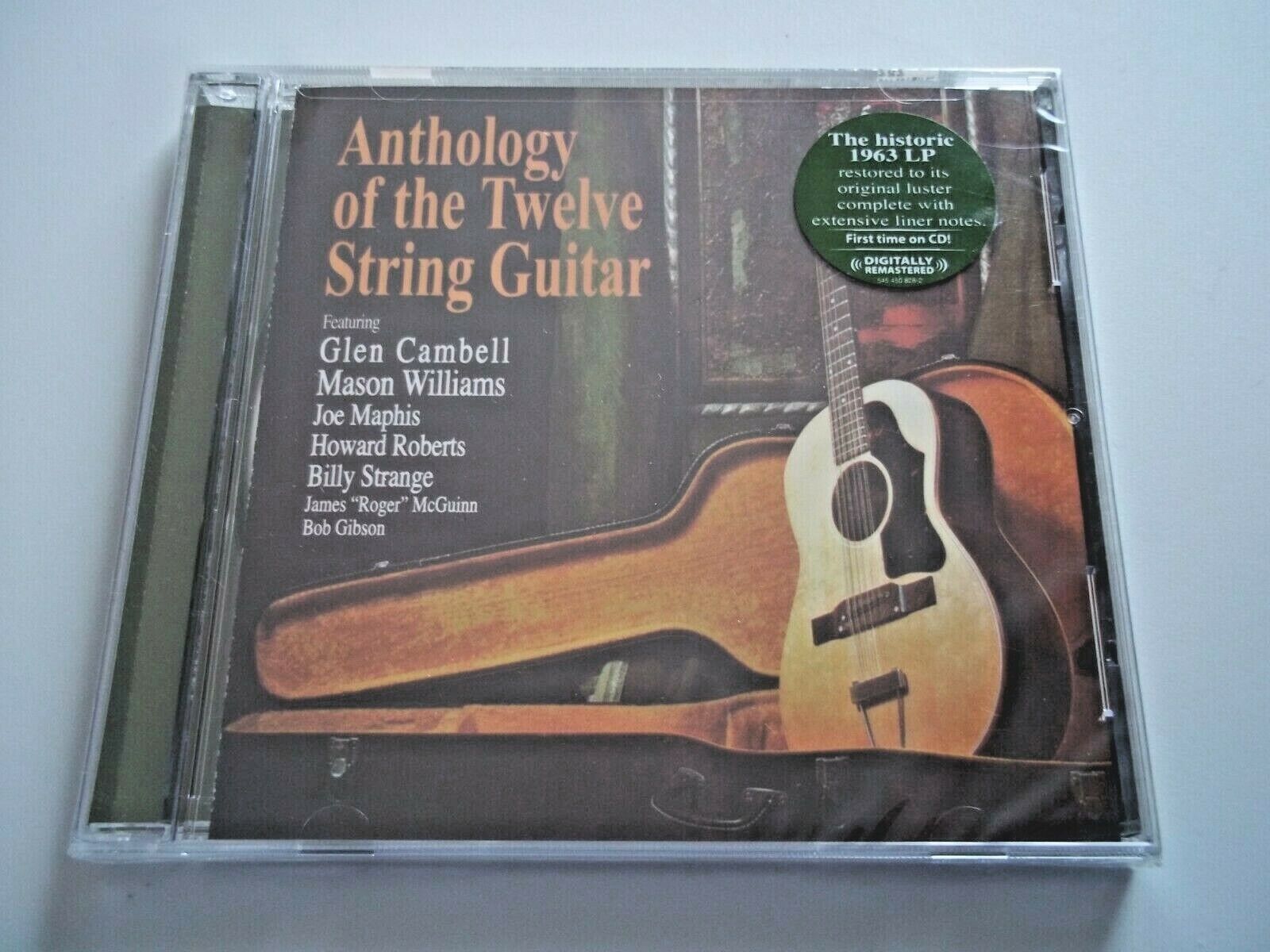 CD Anthology Of The Twelve String Guitar - Historic 1963 LP Restored 2006 KLEIN