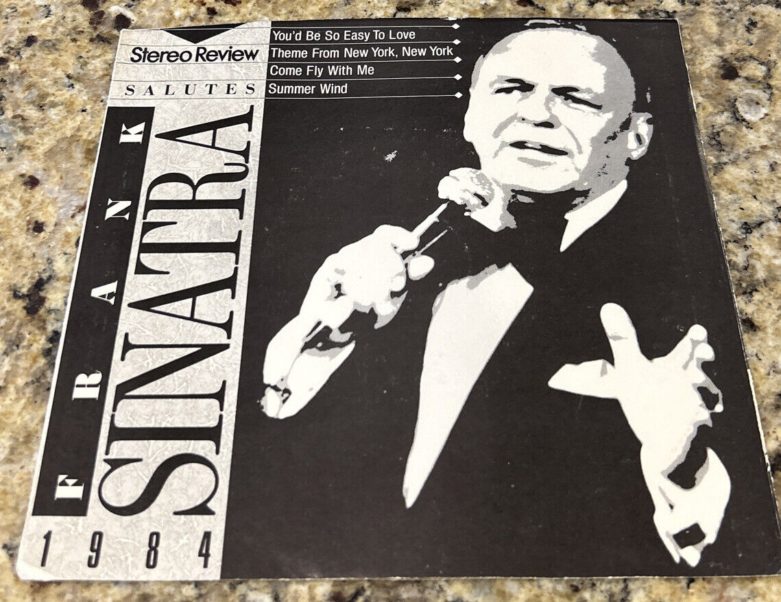 FRANK SINATRA STEREO REVIEW 1984 PROMO 45RPM 7” REPRISE PRO-S-2115 PIC SLEEVE