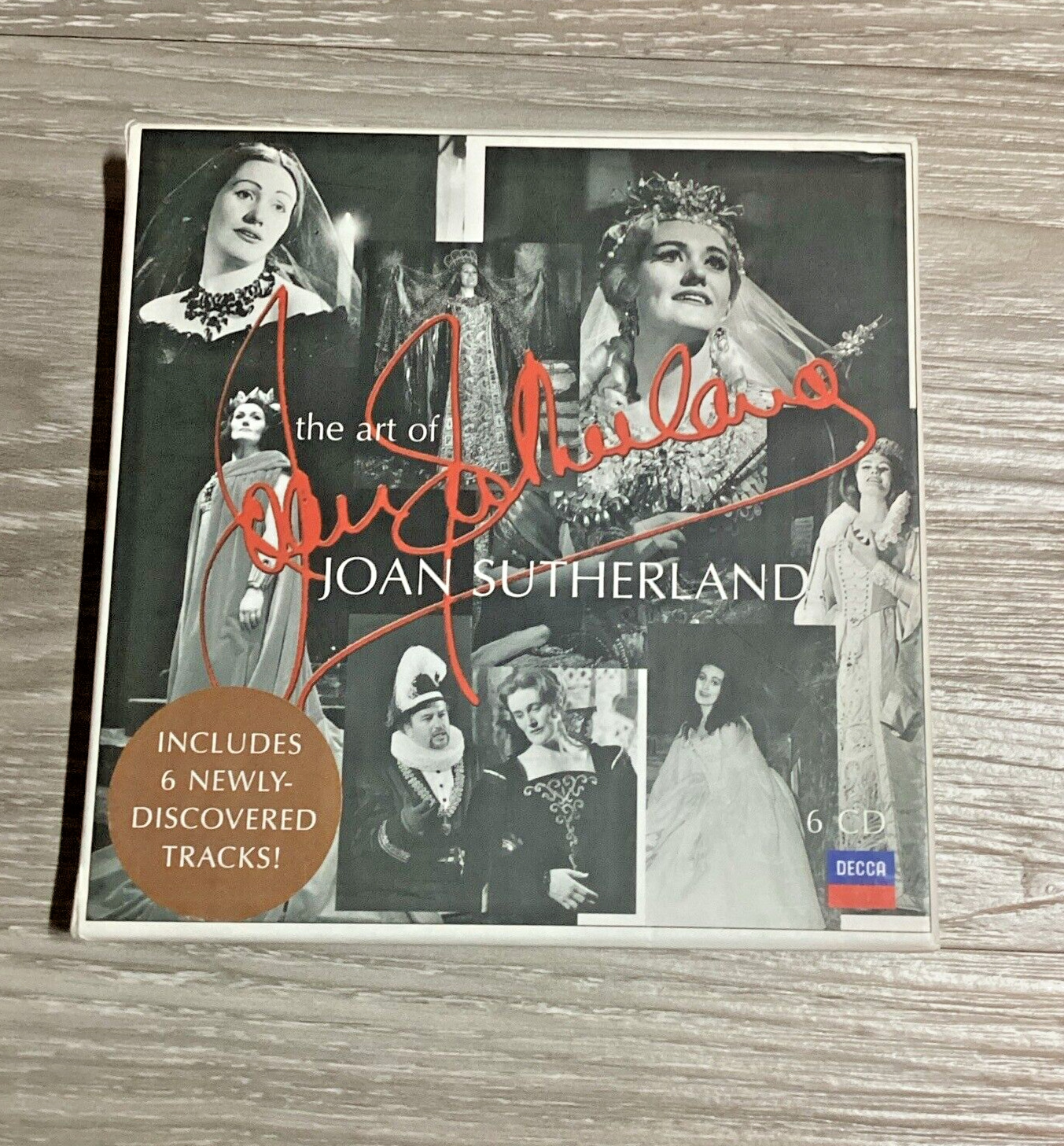 The Art of Joan Sutherland 6 CD Box Set Collector's Edition DECCA Mint Like New