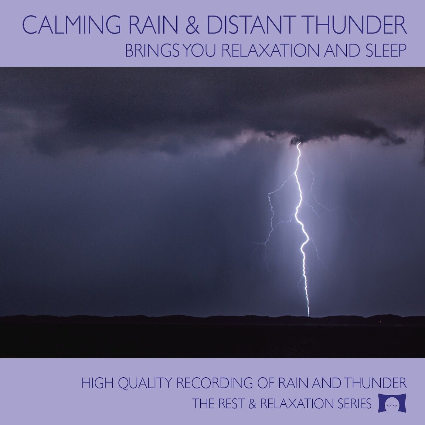 Calming Rain & Distant Thunder - Nature Sounds CD - Relaxation & Sleep - NEW