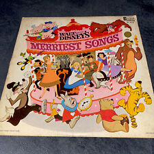 Walt Disney’s Merriest Songs Record Vinyl, Cover & Peter Pan Record picture