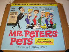 Nicholas Carras - Mr. Peters' Pets soundtrack LP new w/dvd Modern Harmonic picture