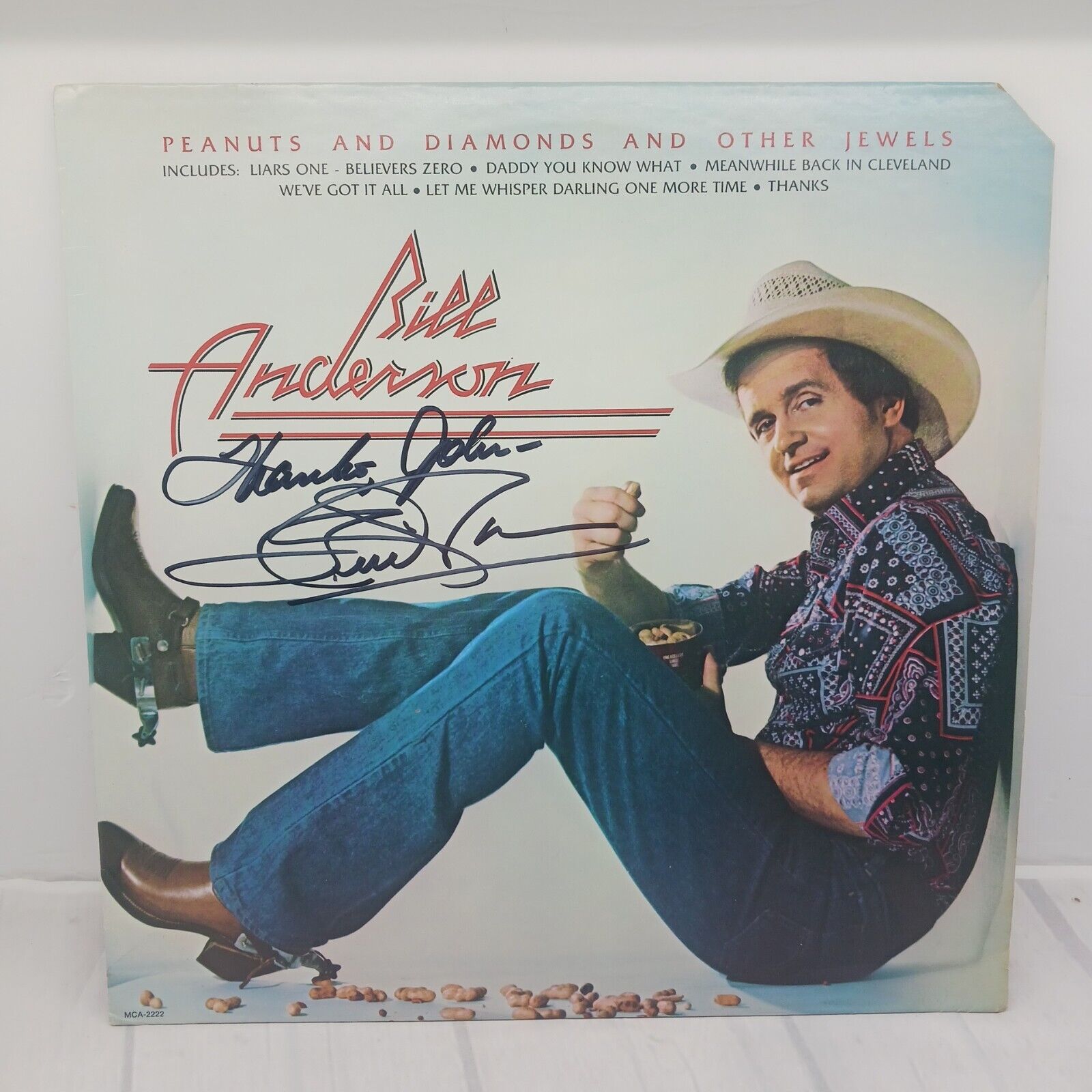 Bill Anderson Autographed 