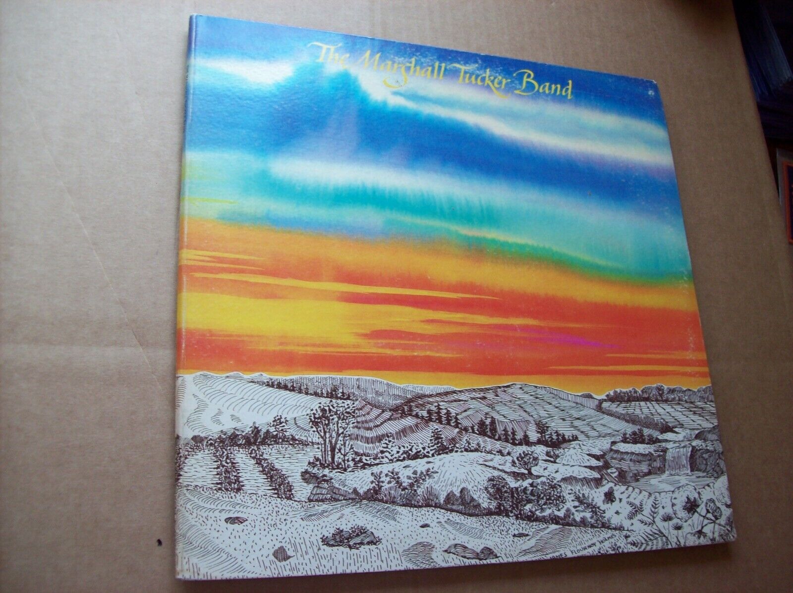 the Marshall Tucker Band Debut vinyl LP record 1974 Capricorn Records EX