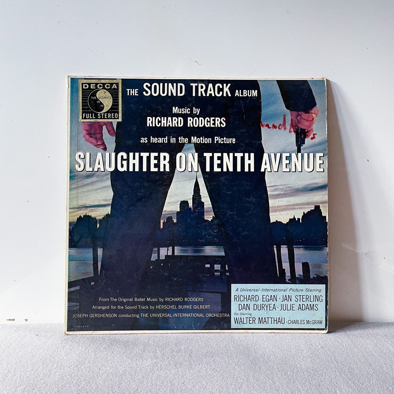 Richard Rodgers - Slaughter On Tenth Avenue - The Sound Track Album - Vinyl LP 