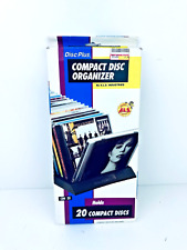Vintage Disc Plus Compact Disc Organizer 20 Cds NOS 1990s picture