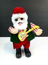 Singing Animated Rockin Santa Guitar Plays 