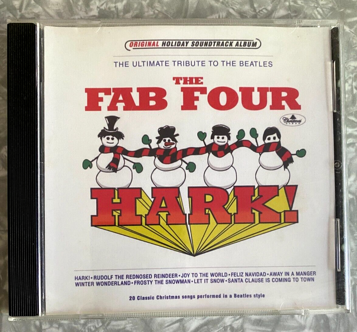 The Fab Four Hark CD CDR Beatles Tribute Band Holiday Hits Chris Capozza 2008
