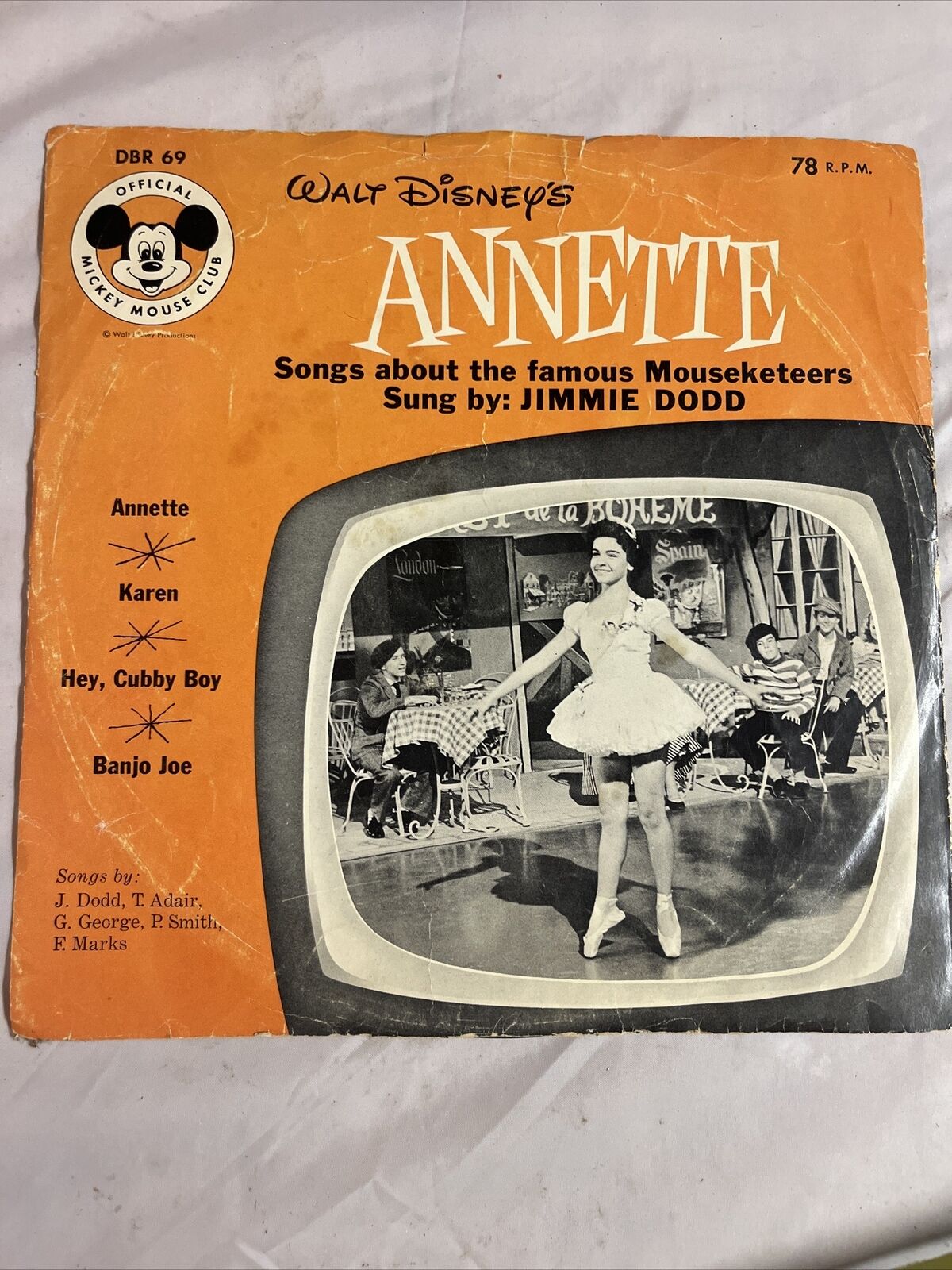 Walt Disney's Annette, Song About The Famous Mouseketeers Sung By Jimmie Dodd