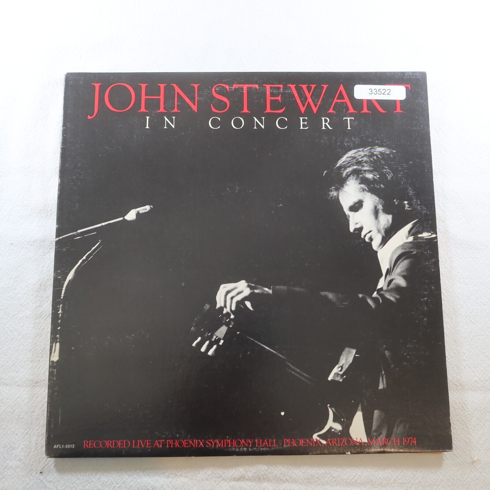 John Stewart John Stewart In Concert LP Vinyl Record Album