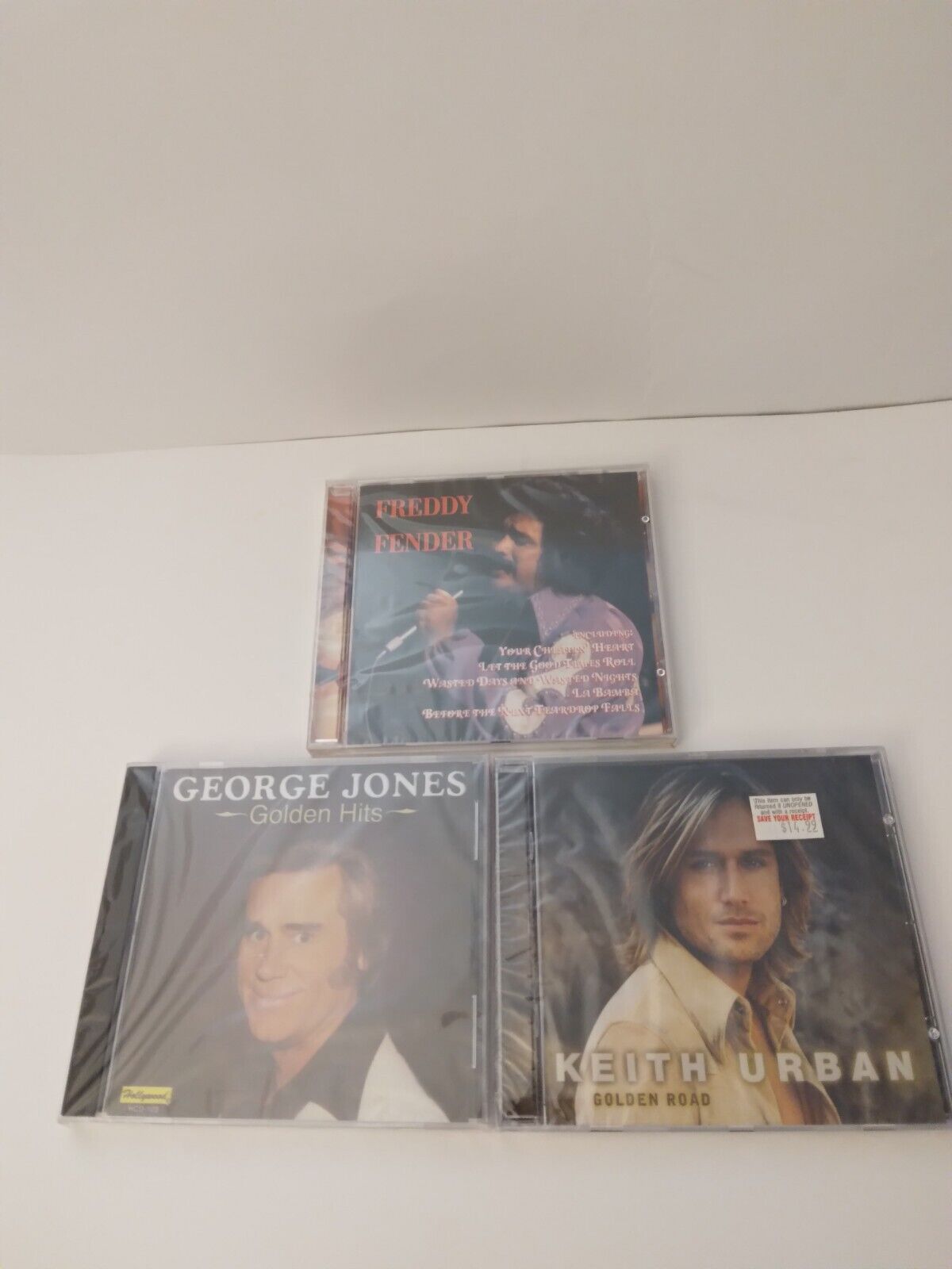 CDS:Golden Road by Keith Urban/Freddie Fender Greatest.../George Jones/ See Desc