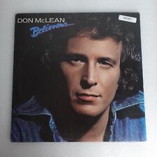 Don Mclean Believers LP Vinyl Record Album picture