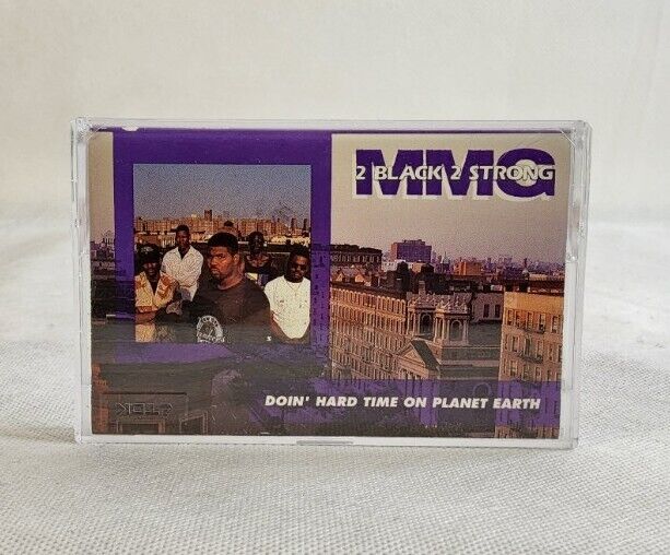 2 Black 2 Strong MMG –Doin\' Hard Time On (Cassette Tape ,1991, Clappers Records)