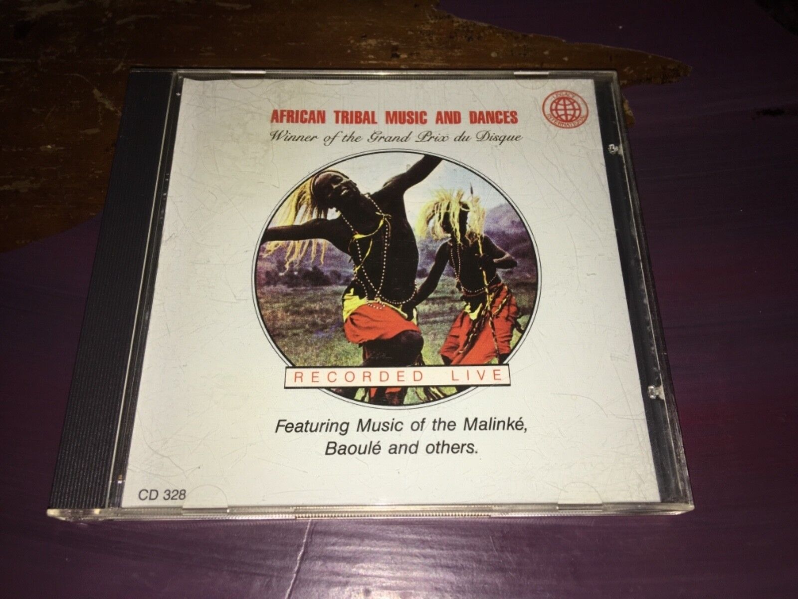 African Tribal Music & Dances RECORDED LIVE CD Album Legacy International