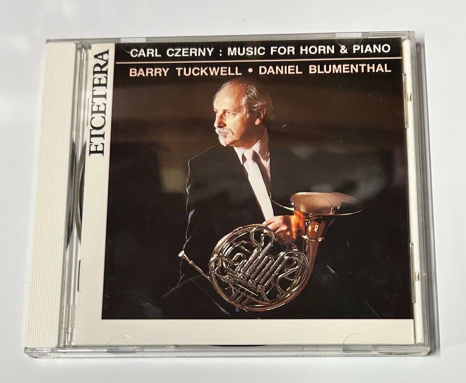 Carl Czerny Music For Horn & Piano Cd VG