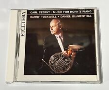 Carl Czerny Music For Horn & Piano Cd VG picture