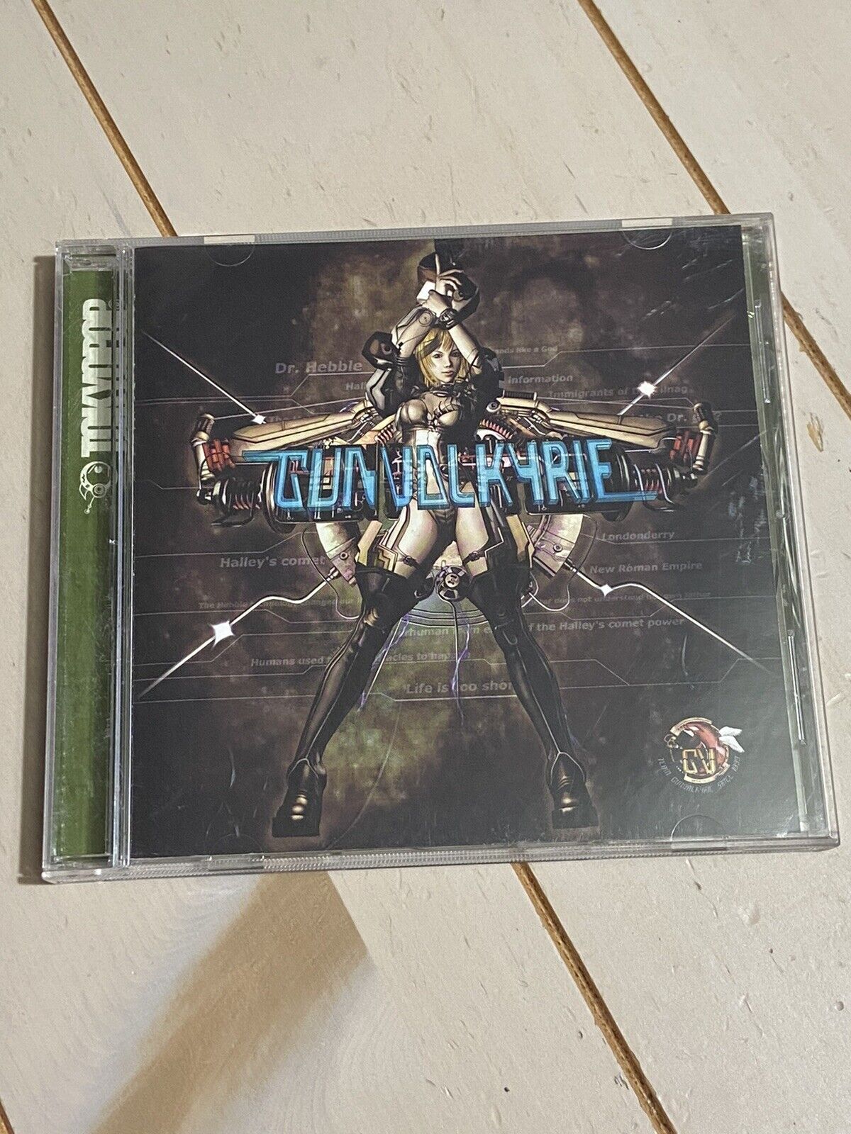 GunValkyrie: Official Soundtrack (CD, 2002, TokyoPop / Sega) Video Game