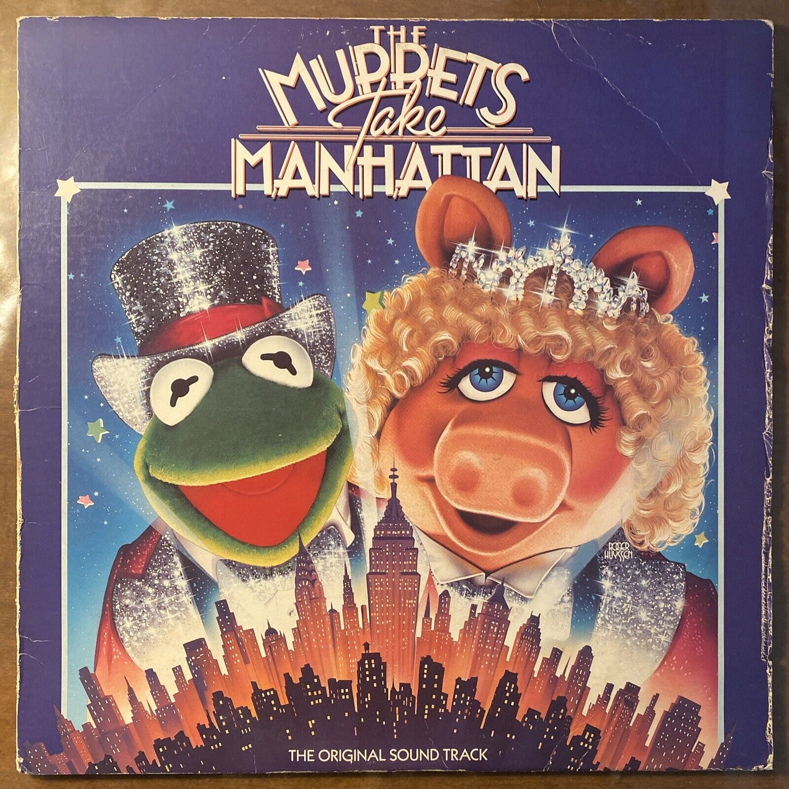 The Muppets Take Manhattan Original RARE Lp Vinyl Record 1984