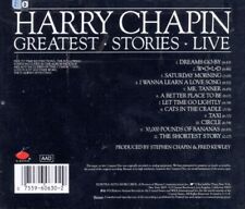 HARRY CHAPIN - GREATEST STORIES LIVE NEW CD picture