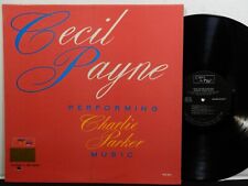 CECIL PAYNE Plays LP CHARLIE PARKER 801 MONO DG 1962 Jazz JORDAN TERRY CARTER picture