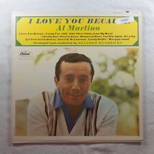 Al Martino I Love You Because   Record Album Vinyl LP picture