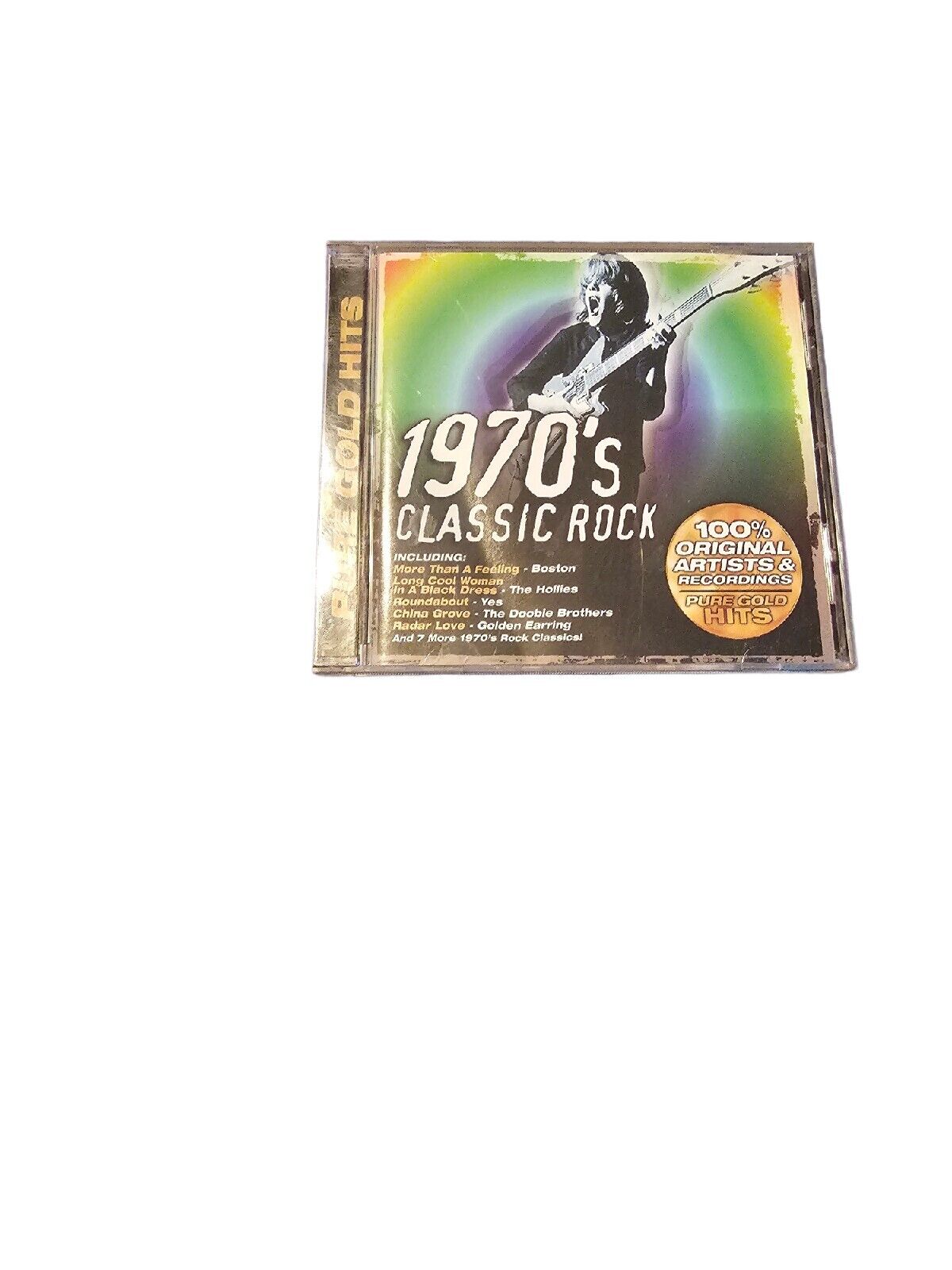 1970\'s classic rock cd Boston, Foghat, Alice Cooper, Boston, Yes, Foreigner
