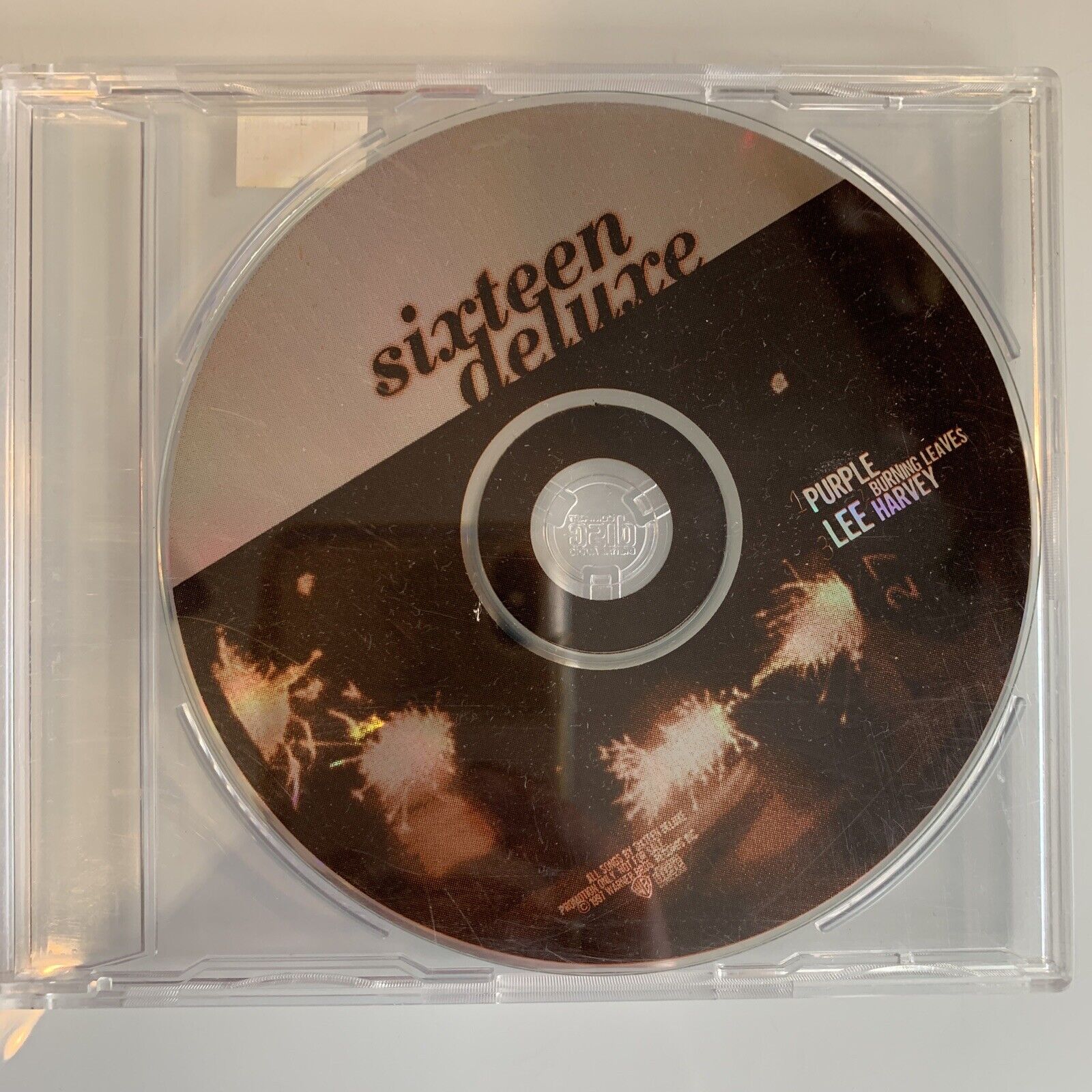 Sixteen Deluxe Purple / Burning Leaves / Lee Harvey CD Promo