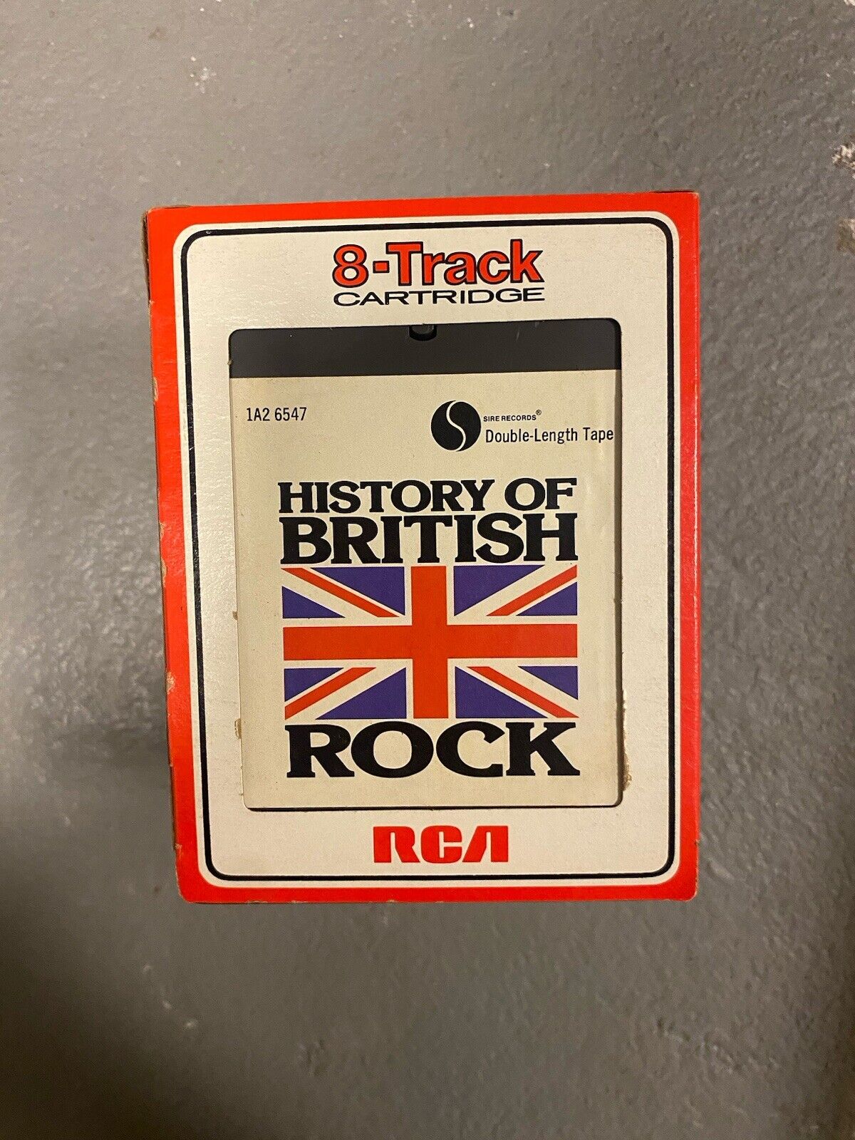 Rare Vintage HISTORY OF BRITISH ROCK  8 Track 1976 Tested, Used