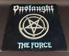 Onslaught The Force '86 LP  metal original US Combat press picture