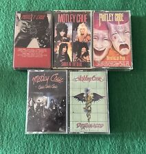 Motley Crue Lot of 5 Cassettes READ Description for Albums picture