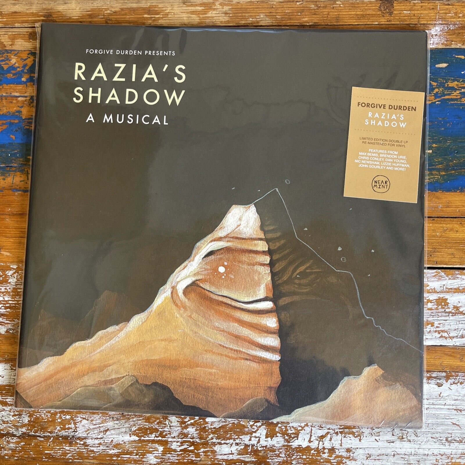 Forgive Durden - Razias Shadow a Musical vinyl Clear/Brown/Tan Splatter /300 NEW