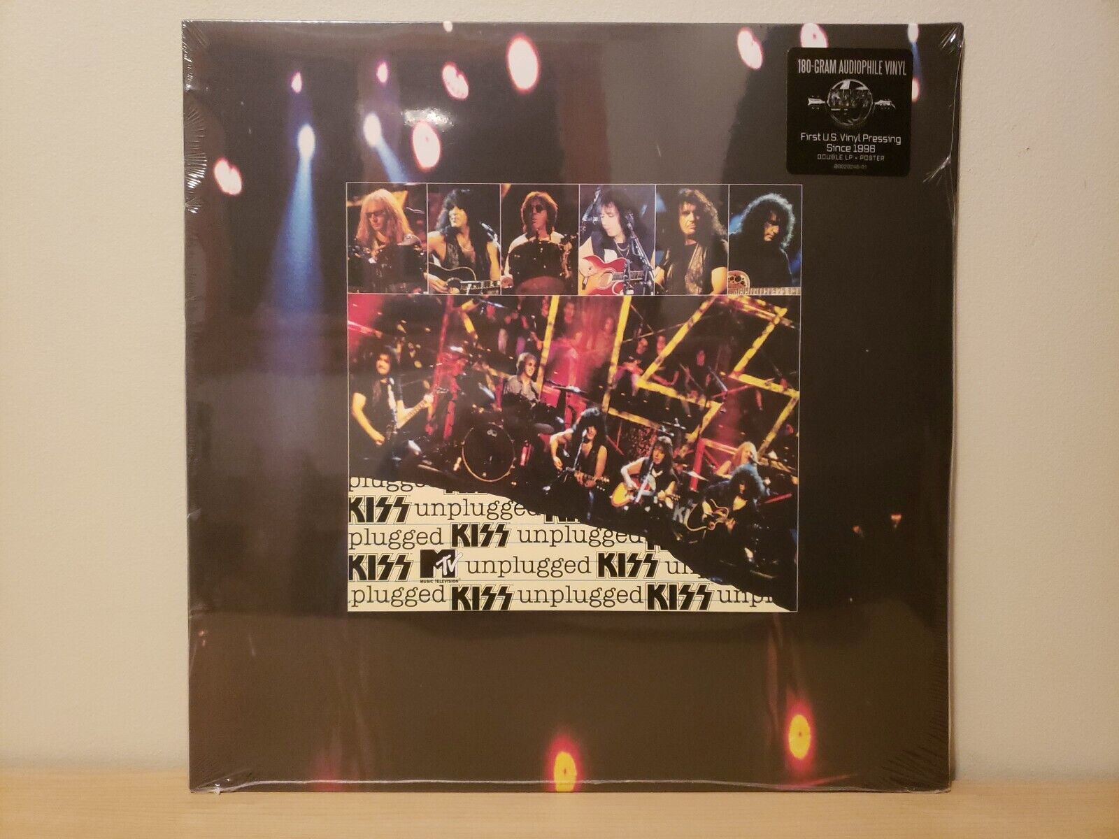 Kiss MTV Unplugged Factory SEALED 2014 2xLP Vinyl 180-gram Audiophile Record LP