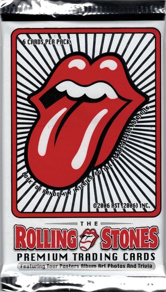 The Rolling Stones Trading Card Pack
