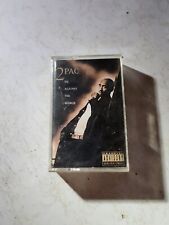 RARE Vintage 1995 2PAC Me Against The World Audio Cassette Tape Read picture