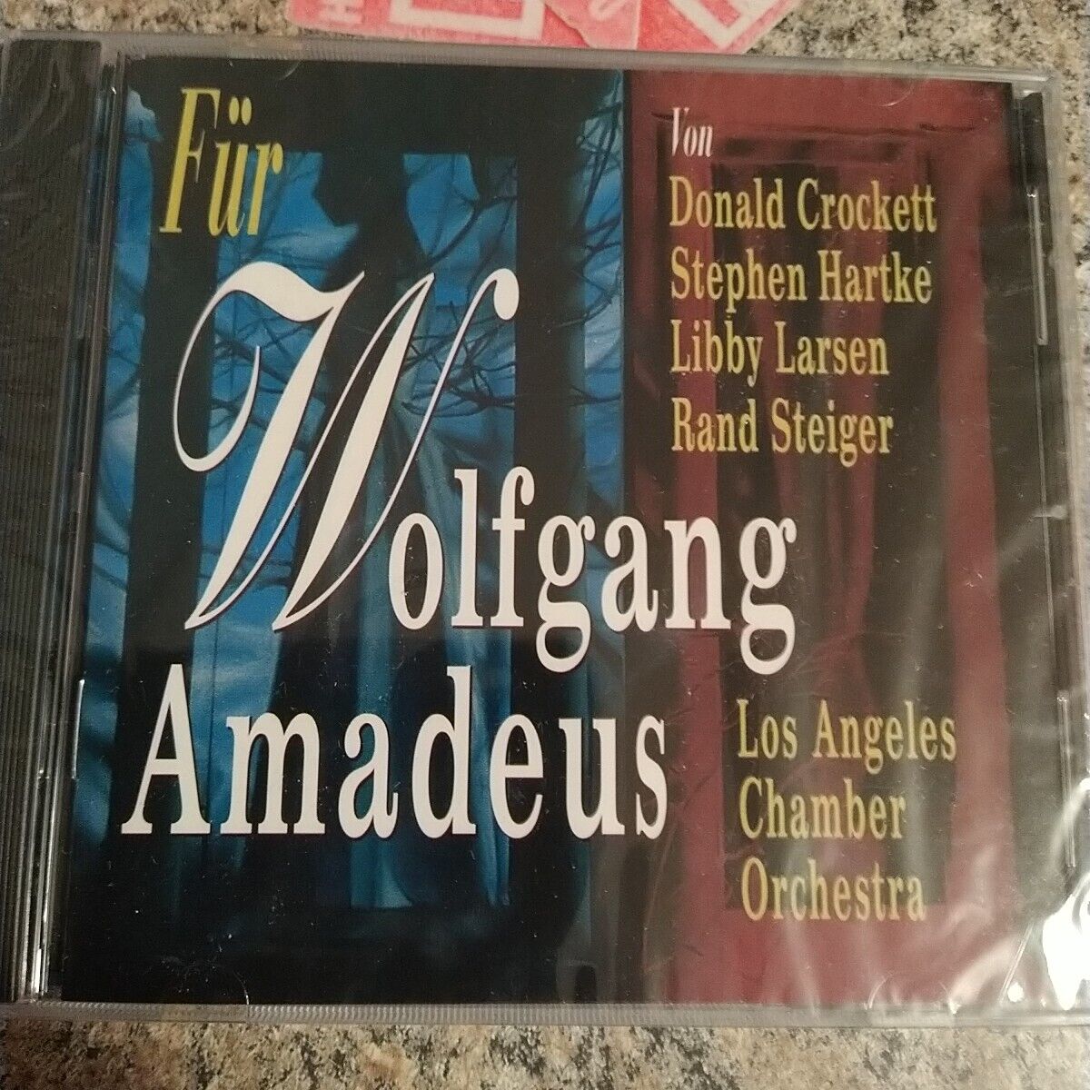 Fur Wolfgang Amadeus Los Angeles Chamber Orchestra CD [NEW SEALED]