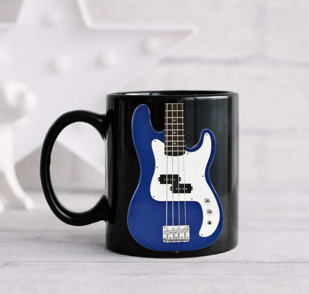 ALANO Electric Bass Guitar Coffee Mug