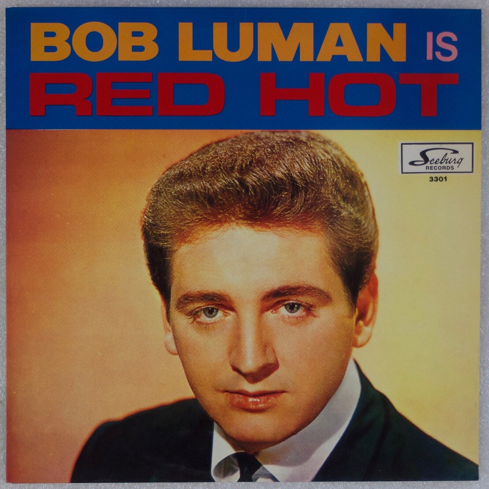 BOB LUMAN: Is Red Hot US Seeburg 3301 Rockabilly LP Vinyl