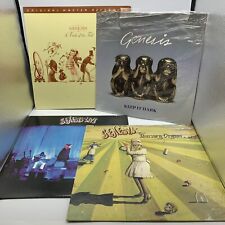 Lot Of 4 Genesis Vinyl Record Albums Phil Collins Classic Rock (1 Still Sealed) picture