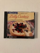 Mastercook Featuring Betty Crocker's Recipes 2 CD Set (PC-CD, 2000) Tested picture