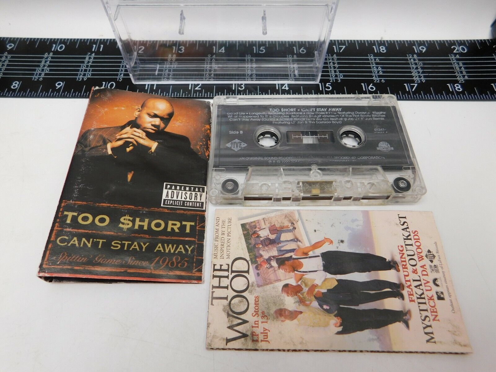 Too Short Cassette Can't Stay Away Audio Tape 41644-4 C16-3