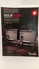 FENDER GUITAR AMPLIFIERS - 65 TWIN REVERB -  11X8.5 - 2008 PRINT AD.  x4 picture