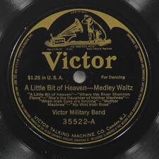 VICTOR MILITARY BAND A Little Bit Of Heaven / Molly Dear VICTOR 35522  78rpm picture